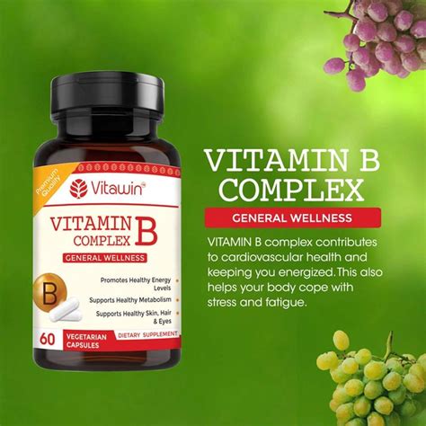 Improve Immunity with VitaWin Vitamin B Complex Capsules