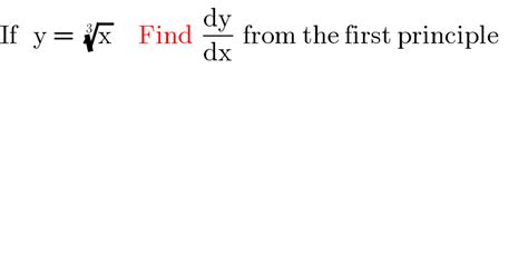 Image result for Dy Dx From First Principles Using F X