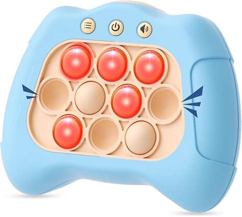 HOMEYKARTZ Pop It Fidget Game Handheld Pop It Controller Popper Push ...