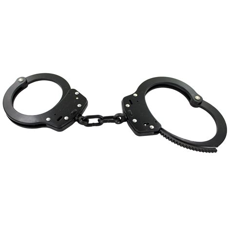 Smith & Wesson Model 100 Carbon Nitride (Melonite) Black Handcuffs