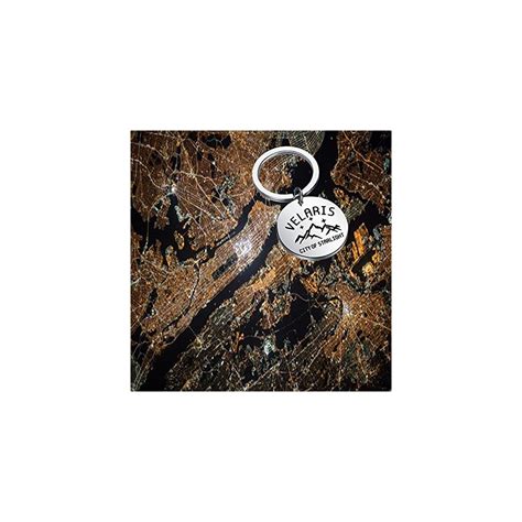 Buy Lywjyb Birdgot Acosf Keychain Acotar Velaris Gift Velaris The City ...