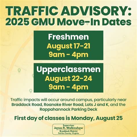 GMU Traffic Advisory August 17-24, 2025 | Country Club View Civic ...