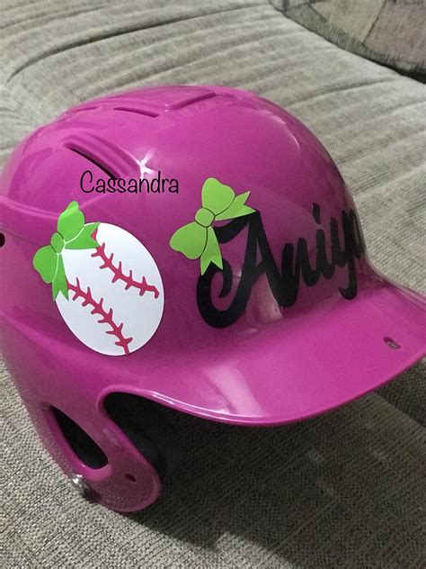 Baseball helmet decal personalized baseball helmet decal etsy – Artofit