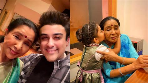 Adnan Sami Teases Collab With Asha Bhosle, Shares Adorable Pic Of ...