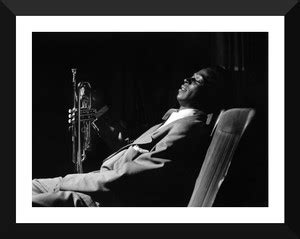 Jazz Legends - Miles Davis Resting Backstage At Shrine Auditorium 1950 ...