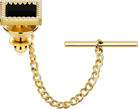 HAWSON Black Stone Tie Tack for Men Tie Pin with | Ubuy India