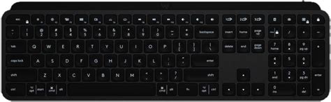 Buy Logitech MX Keys Advanced Wireless Illuminated Keyboard - Graphite ...