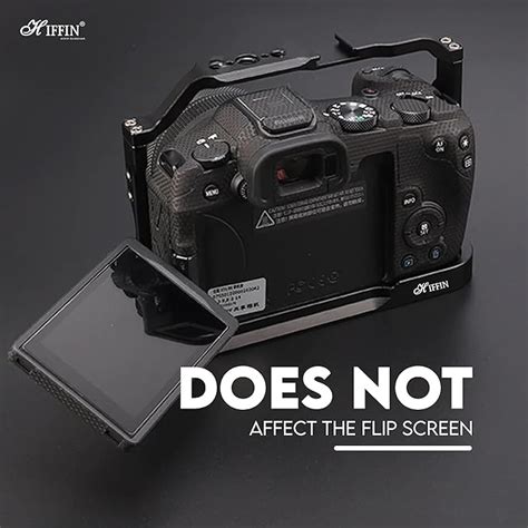 Hiffin Upgraded Metal Cage For Eos R8 Built-In Quick Release Plate For ...