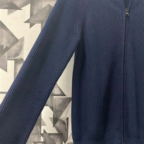 Tommy Hilfiger Mens Size S Navy Blue zip up jumper (s)