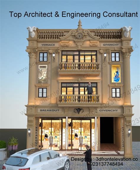Architect for Design 3dfrontelevation.co - 6+ Commercial Building Design - simple Commercial ...