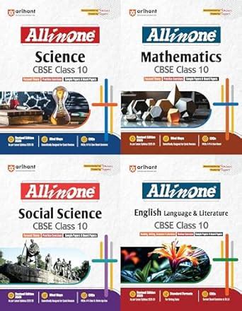 Arihant: All in One for Class 10 CBSE | Science | Maths | SST | English ...