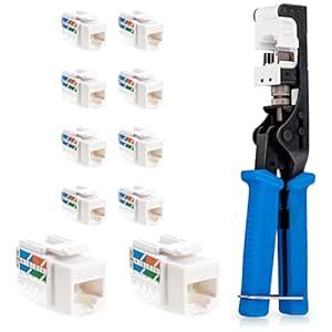 Speed Termination Tool - Easy Punch Down with Stainless Steel Blades ...