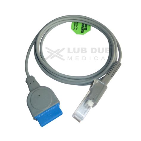 SpO2 Extension Cable Compatible with GE 11 Pin Os | LubdubBazaar