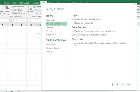 Image result for Power Query Editor Task Pane in Excel