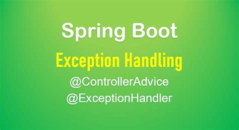 Image result for Controller Advice Spring Boot Example