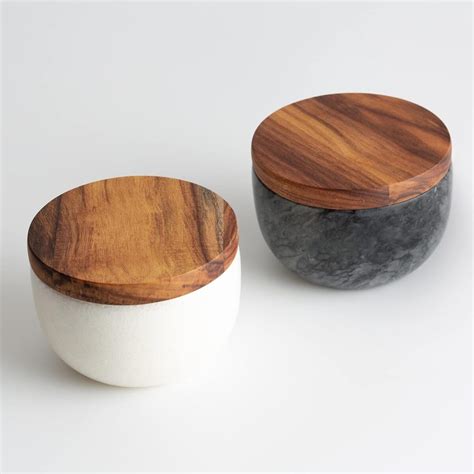 Product Of The Week: A Set of Marble Salt and Pepper Cellars