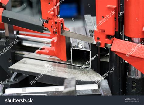 1,534 Metal Band Saw Cutting Images, Stock Photos & Vectors | Shutterstock