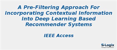 Deep Learning Based Recommender Systems | S-Logix