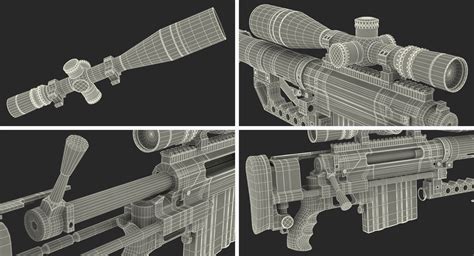 3D model CheyTac M200 Long Range Sniper Rifle System Desert | 3D Molier ...