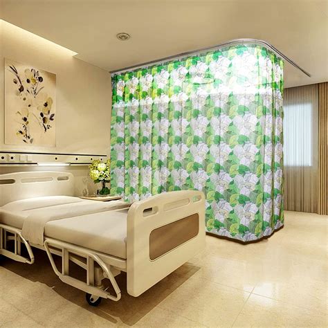 Mauve Hospital Cubicle Curtain with Mesh Top, India | Ubuy
