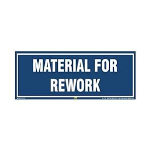 Mr. Safe - Material For Rework Sign Sign Eco Vinyl Sticker 15 Inch X 6 ...