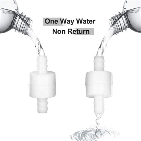 Buy Feelers 1/4 One Way Inline Check Valve Non-Return One-Way Air Water ...