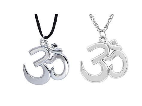 Shining Jewel - By Shivansh Brass Silver and Necklace for Men's & Boy's ...