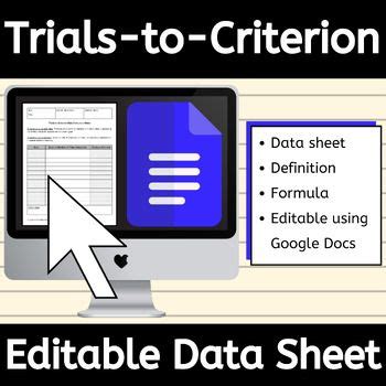 Image result for Trials to Criterion ABA Example