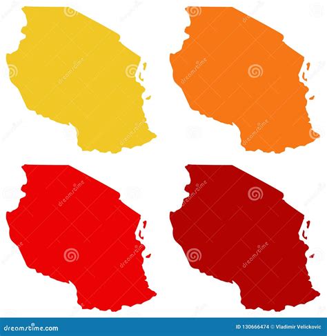 Tanzania Map - Country in Eastern Africa within the African Great Lakes ...