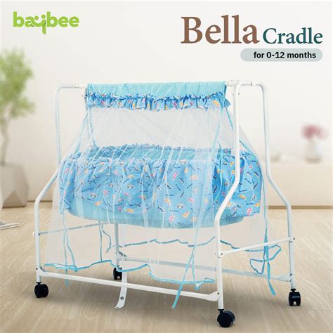 Baybee Bella Baby Swing Cradle for Baby with Mosquito Protection Net ...