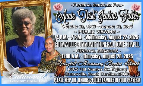 Eutawville Community Funeral Home | Eutawville SC