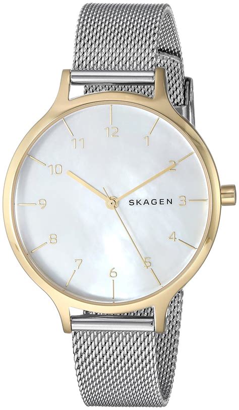 Skagen Analog Mother of Pearl Dial Women's Watch - SKW2702 : Skagen ...