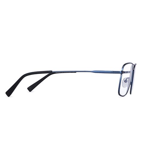 Matte Blue Black Full Rim Square John Jacobs Supreme Steel JJ E13575-C3 ...