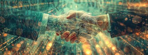 Digital Shaking Hands 的图像结果