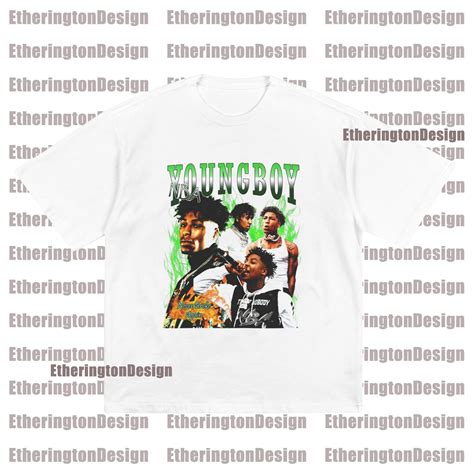 NBA Youngboy T-shirt NBA Youngboy Homage Graphic Tee NBA Youngboy Fan ...