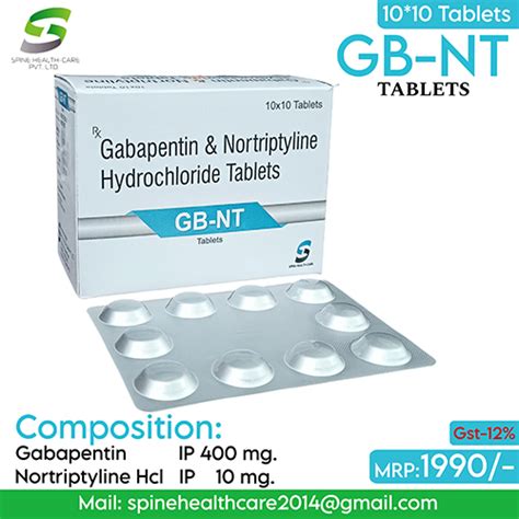 GB-NT TABLETS Spine Health Care Pvt Ltd
