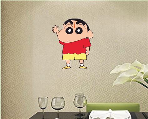 Cartoon Sticker for Kids |Shinchan Print Vinyl | Peel and Stick | 3D ...