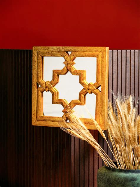 Carved Frames - Gold Foil Elegance with a Moroccan Twist – Revive Home