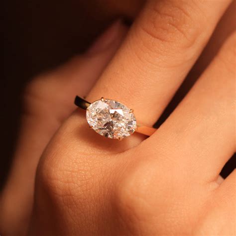 Oval Diamond Ring | Earthly Jewels