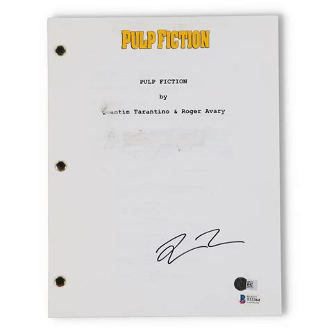 Image result for Pulp Fiction Script