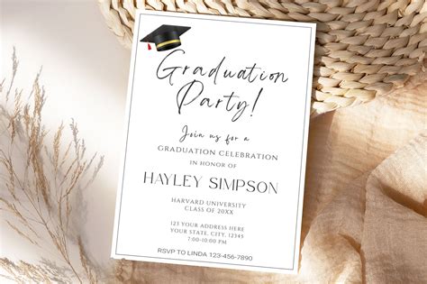 Image result for DIY Graduation Invitations