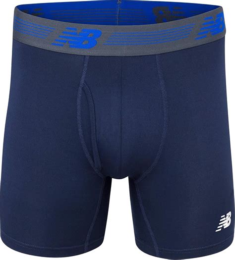 Buy New Balance Men's 6 Boxer Brief Fly Front with Pouch, 3-Pack Online ...