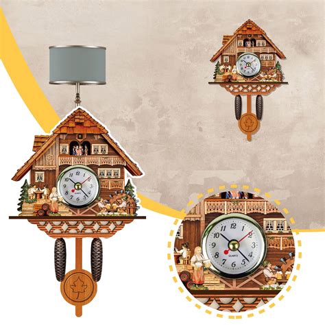 Buy Moonsky Black-Forest Cuckoo Clock Cuckoo Wall Clock With Moving ...