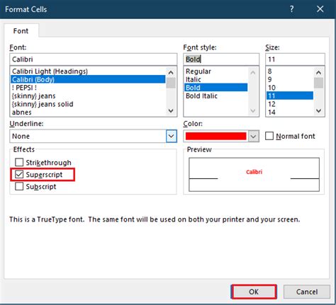 Shortcut Key for Superscript in Excel 的图像结果