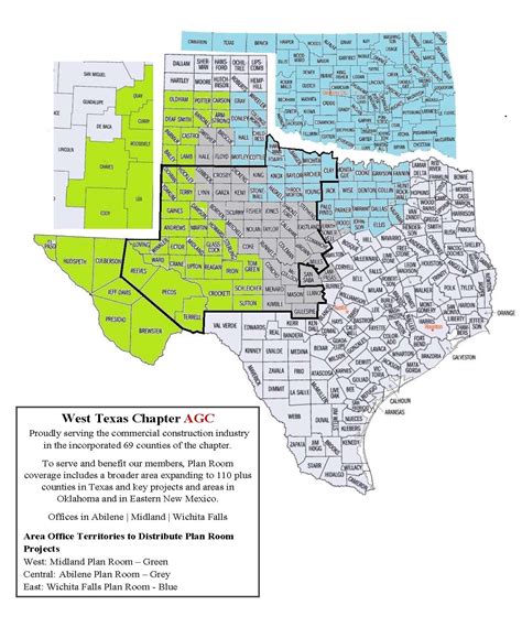 West Texas Land Use Map