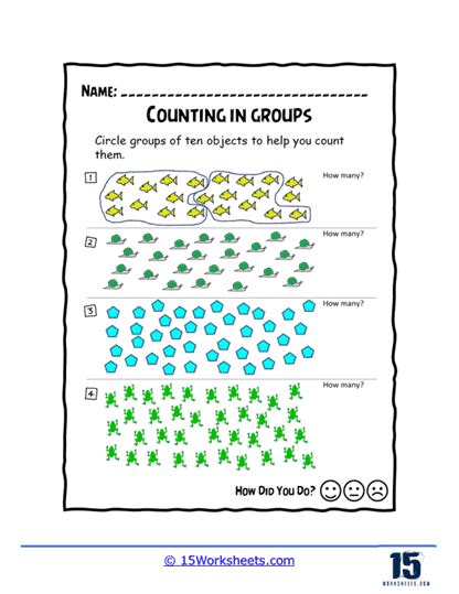 Image result for Counting Groups Worksheet