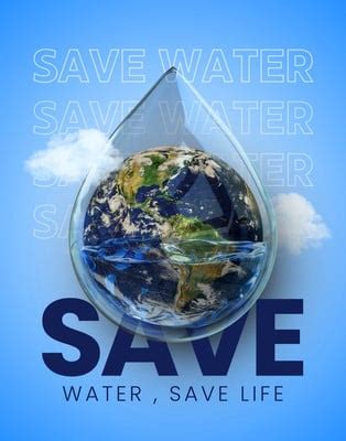 Free Save Water Poster Design Templates | Canva