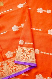 Pure Georgette Silk Meenakari Banarasi Jaal Dupatta – Khinkhwab