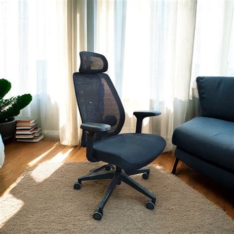 Profurn EBY A826 HB Chair|Black|Office Chair
