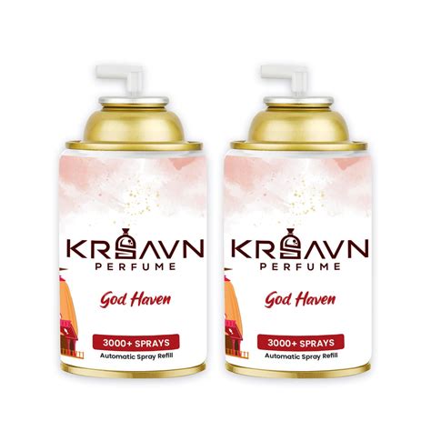 KRSAVN Premium Room Freshener Spray Automatic Refill 265m (Pack of 2 ...